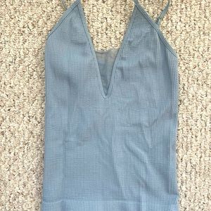 Free people light blue tank top small